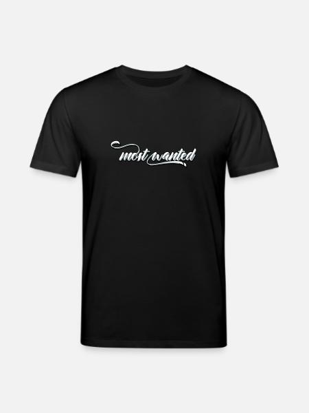 most wanted - Stanley/Stella CREATOR Unisex Organic T-Shirt - black