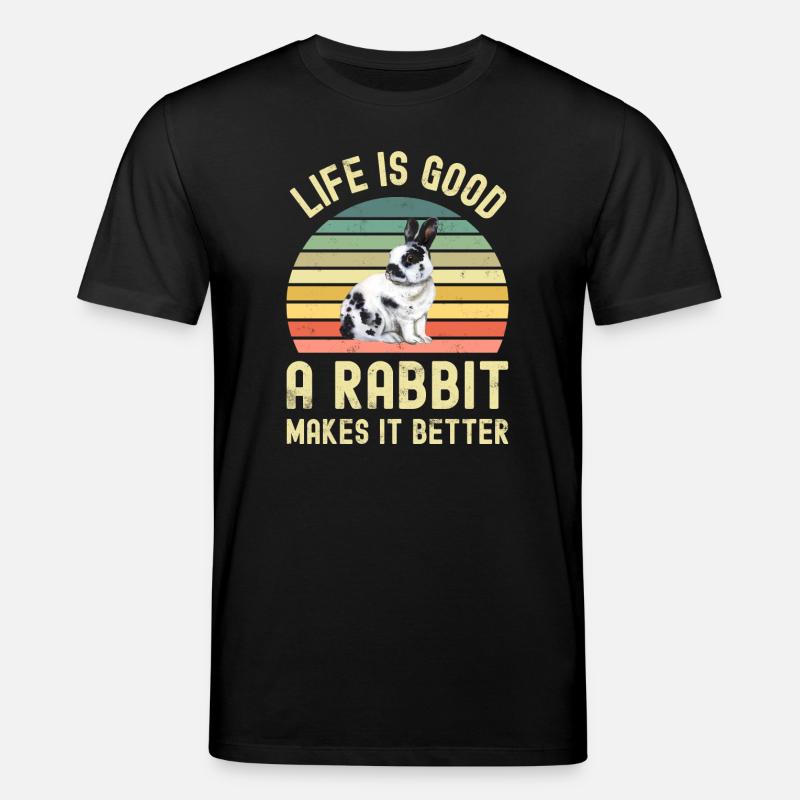 Lapin Lapin - T-shirt bio CREATOR Stanley/Stella Unisexe - noir