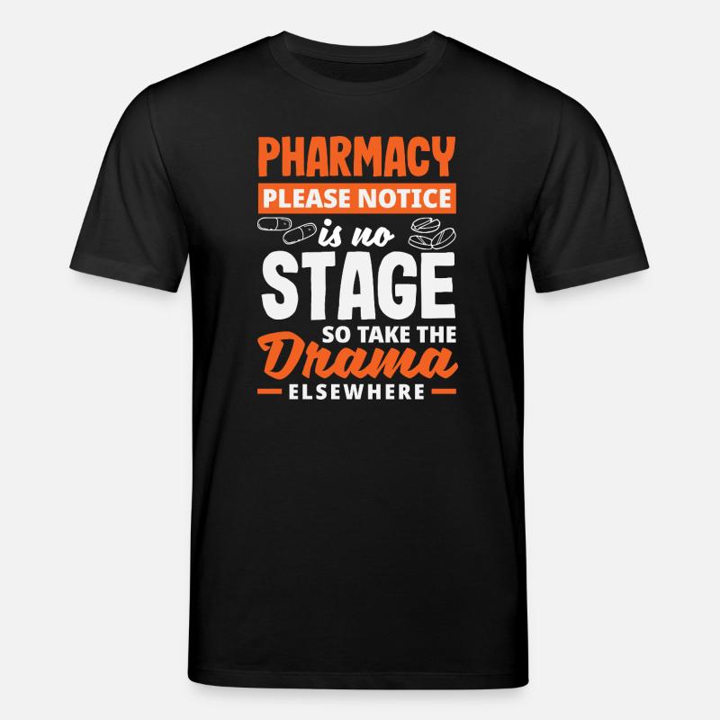 Apotheker Pharmazeutisch-technischer - Stanley/Stella Unisex Bio-T-Shirt CREATOR  - Schwarz