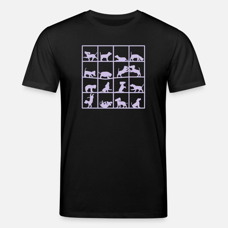 Dog Cube Beagle - T-shirt bio CREATOR Stanley/Stella Unisexe - noir