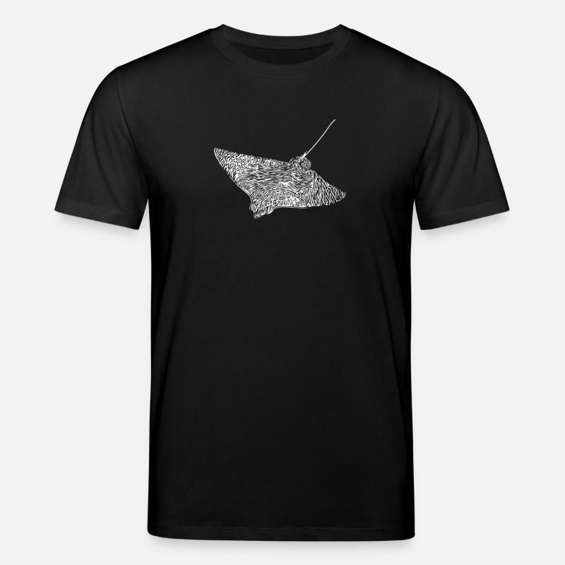 raies aigle - T-shirt bio CREATOR Stanley/Stella Unisexe - noir