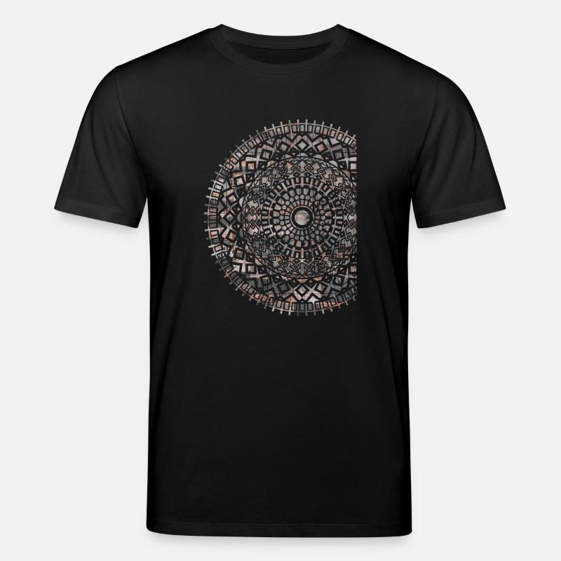 mandala - T-shirt bio CREATOR Stanley/Stella Unisexe - noir