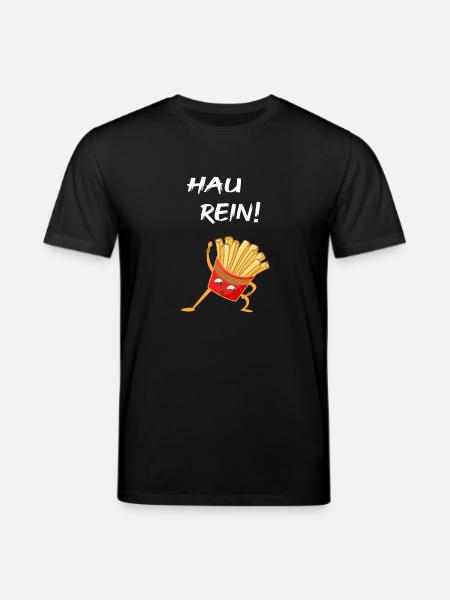 Hau rein! - Stanley/Stella Unisex Bio-T-Shirt CREATOR  - Schwarz