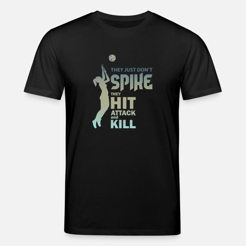 Volleyball - Stanley/Stella Unisex Bio-T-Shirt CREATOR  - Schwarz