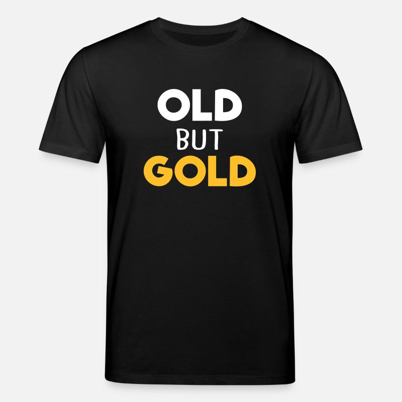 old but gold - Stanley/Stella Unisex Bio-T-Shirt CREATOR  - Schwarz