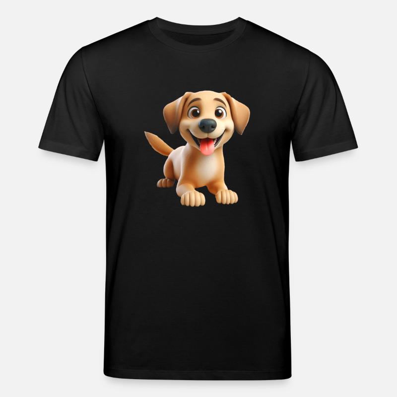 Chien 1 - T-shirt bio CREATOR Stanley/Stella Unisexe - noir