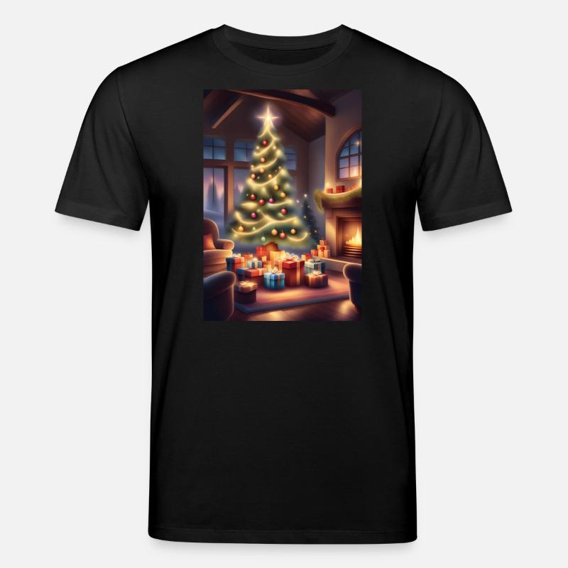 Maison de Noël confortable - T-shirt bio CREATOR Stanley/Stella Unisexe - noir