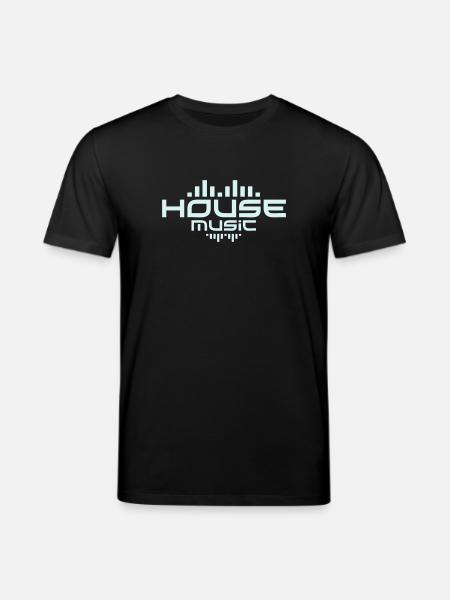House Music - Stanley/Stella CREATOR Unisex Organic T-Shirt - black