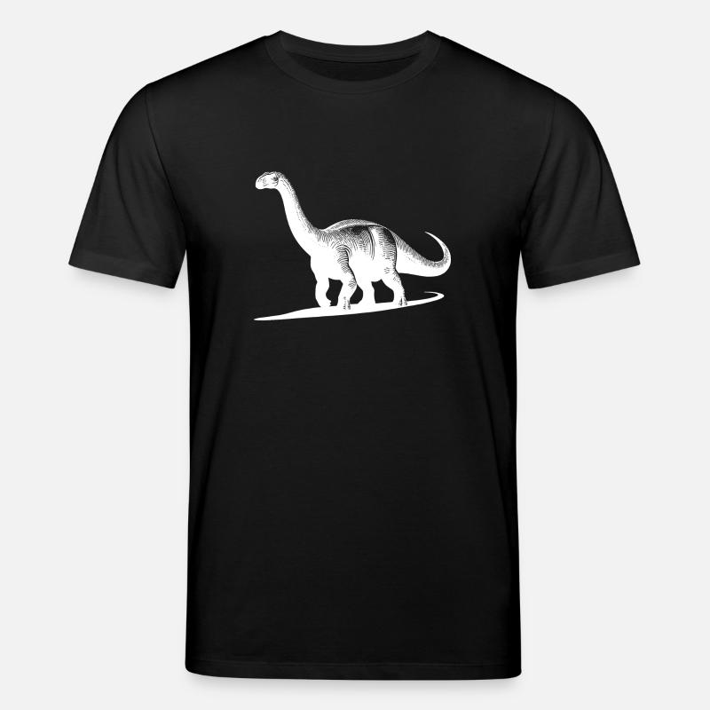 Dinosaure géant Dino Brachiosaurus - T-shirt bio CREATOR Stanley/Stella Unisexe - noir