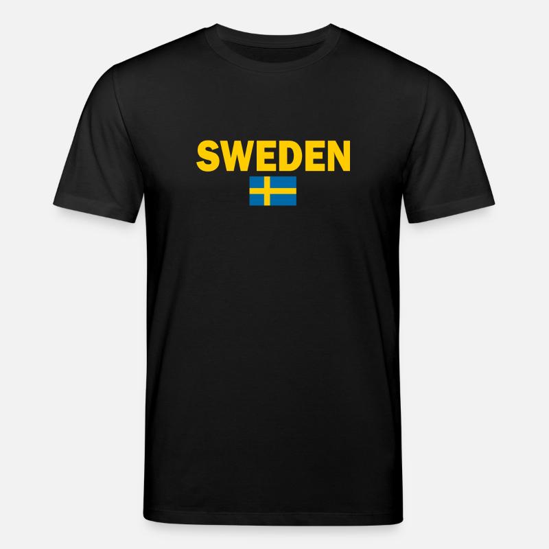 Sweden - T-shirt bio CREATOR Stanley/Stella Unisexe - noir