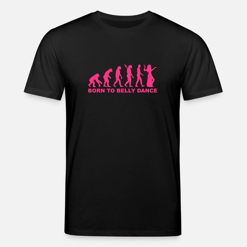 Evolution belly dance - T-shirt bio CREATOR Stanley/Stella Unisexe - noir