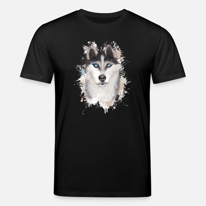 Wolf - Stanley/Stella Unisex Bio-T-Shirt CREATOR  - Schwarz