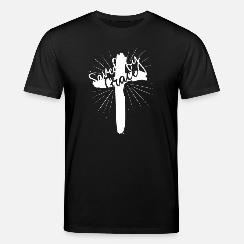 Sauvé par la grâce - T-shirt bio CREATOR Stanley/Stella Unisexe - noir