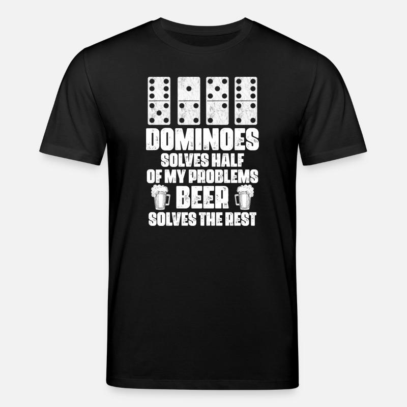 Conception de jeux Domino - T-shirt bio CREATOR Stanley/Stella Unisexe - noir