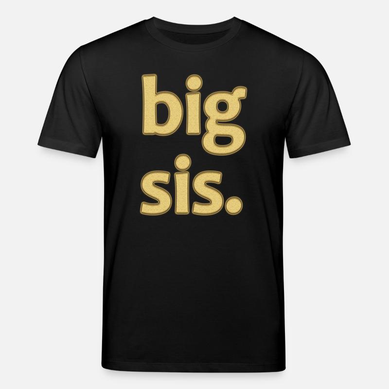 Verspieltes Big Fish Wort-Design - Stanley/Stella Unisex Bio-T-Shirt CREATOR  - Schwarz