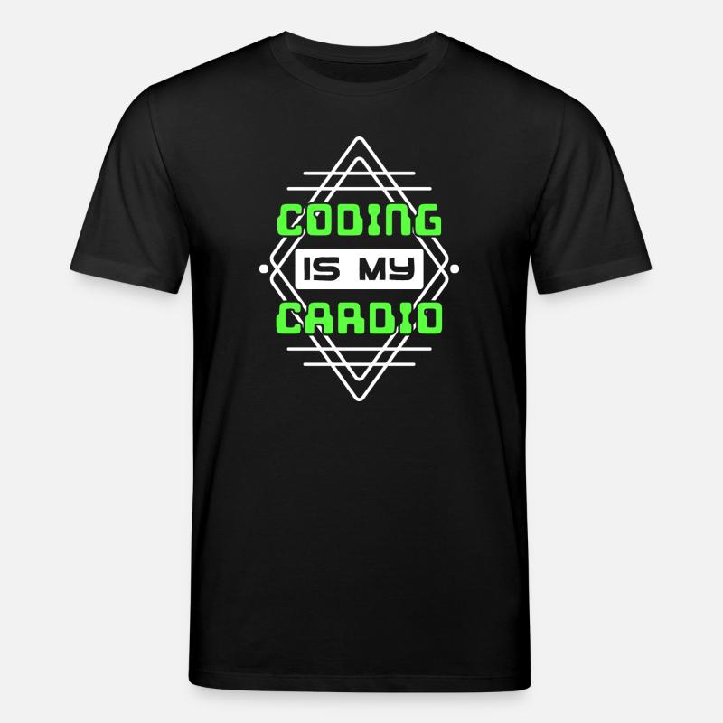 Developer Statement Code Skripting Webentwickler - Stanley/Stella Unisex Bio-T-Shirt CREATOR - Schwarz