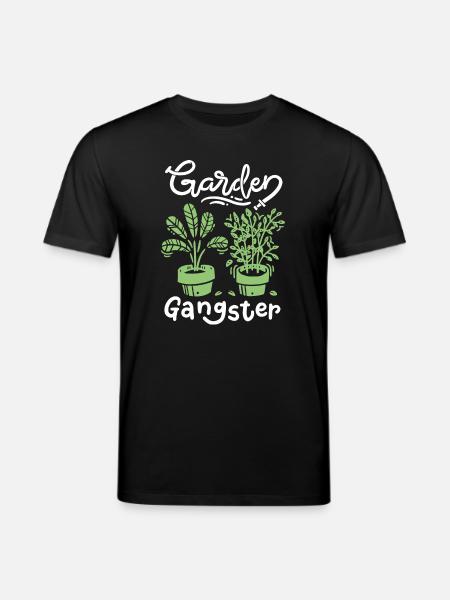 Gartenarbeit Garten Gärtner - Stanley/Stella Unisex Bio-T-Shirt CREATOR - Schwarz