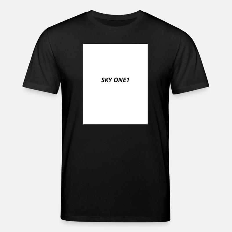 Sky_one_-1- - Stanley/Stella Unisex Bio-T-Shirt CREATOR  - Schwarz