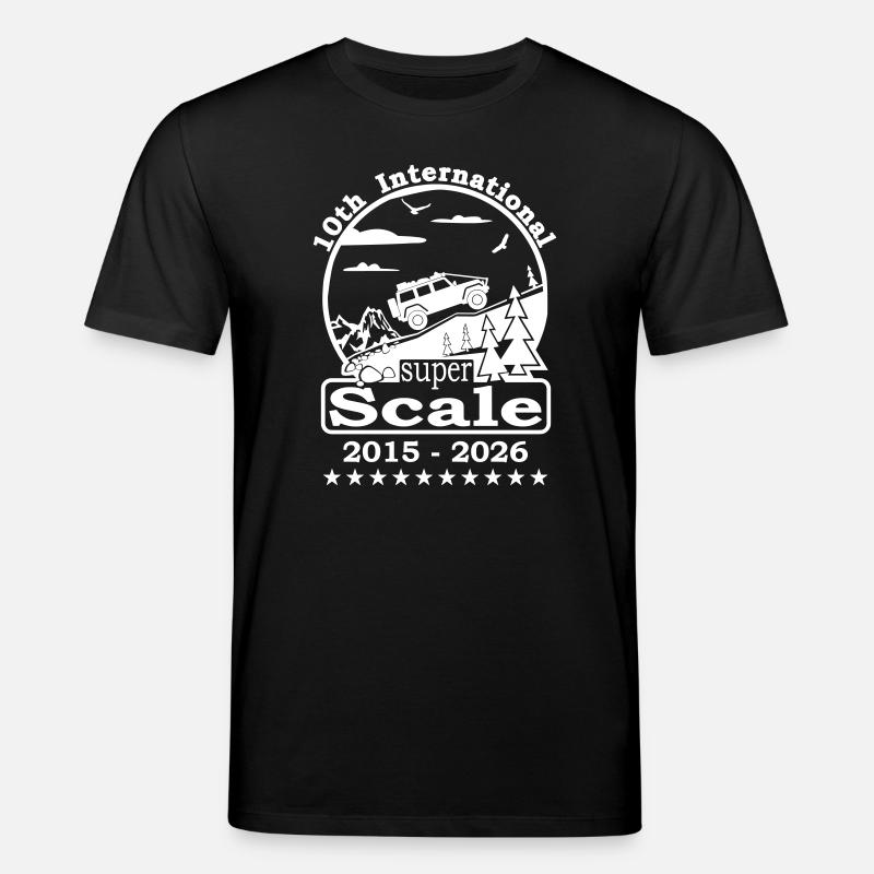 Logo 2026 weiß - Stanley/Stella Unisex Bio-T-Shirt CREATOR  - Schwarz