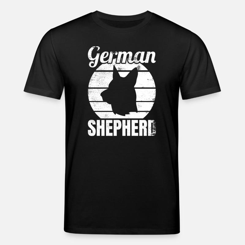 German Shepherd - Stanley/Stella CREATOR Unisex Organic T-Shirt - black