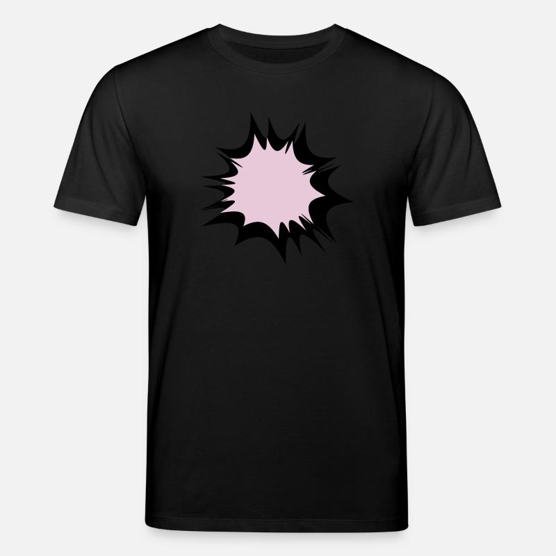 Speech comic bulle explosion - T-shirt bio CREATOR Stanley/Stella Unisexe - noir