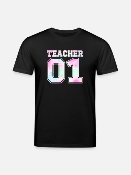 enseignant 01 - T-shirt bio CREATOR Stanley/Stella Unisexe - noir