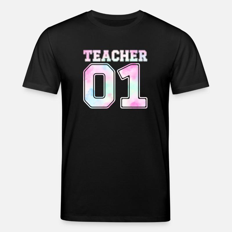 enseignant 01 - T-shirt bio CREATOR Stanley/Stella Unisexe - noir