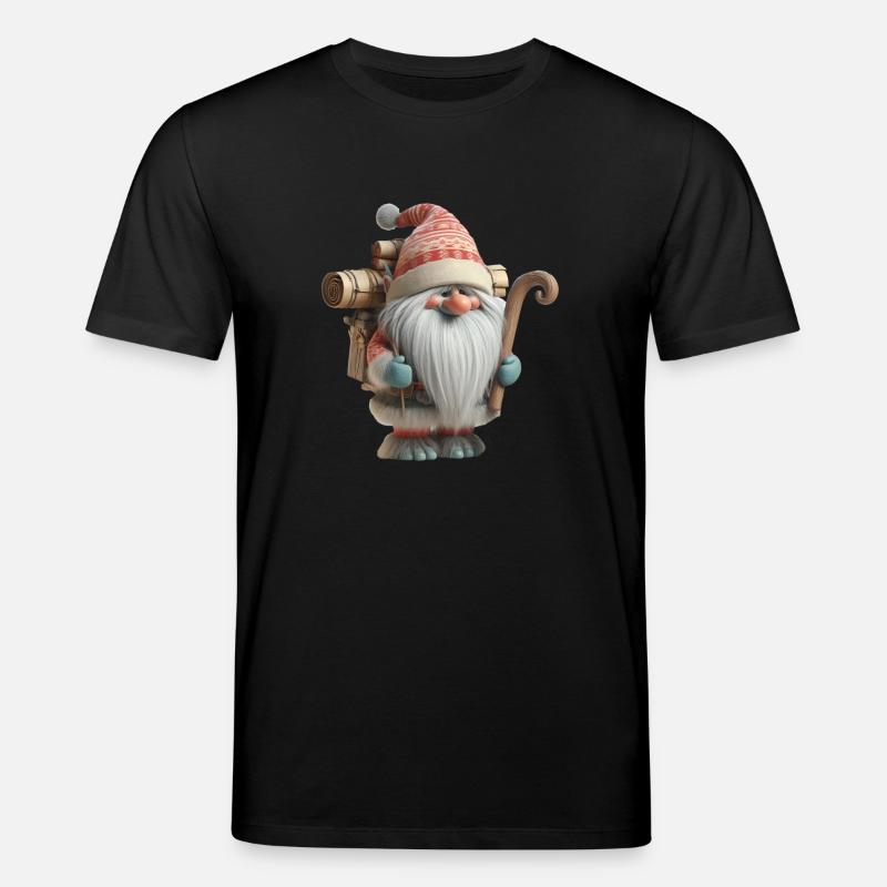 Troll de Noël 3 - T-shirt bio CREATOR Stanley/Stella Unisexe - noir