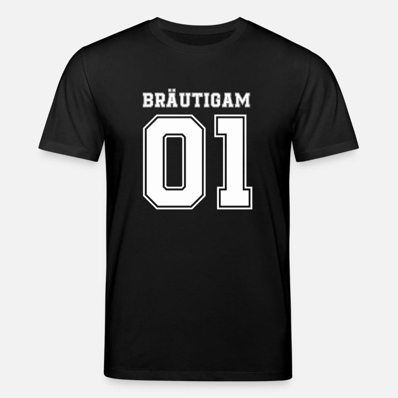 bräutigam 01 - Stanley/Stella Unisex Bio-T-Shirt CREATOR  - Schwarz