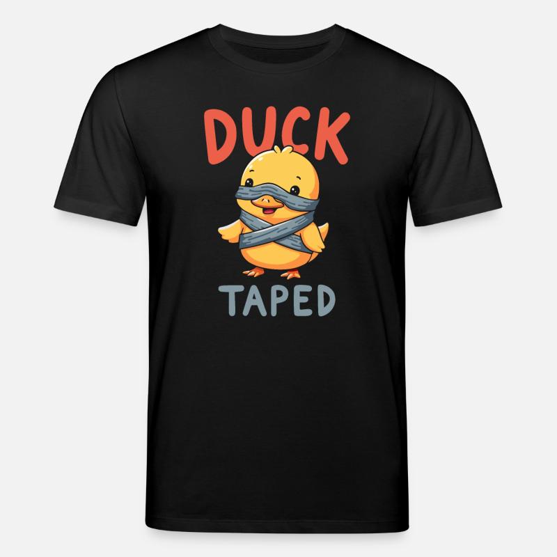 Duck Taped - Stanley/Stella Unisex Bio-T-Shirt CREATOR  - Schwarz