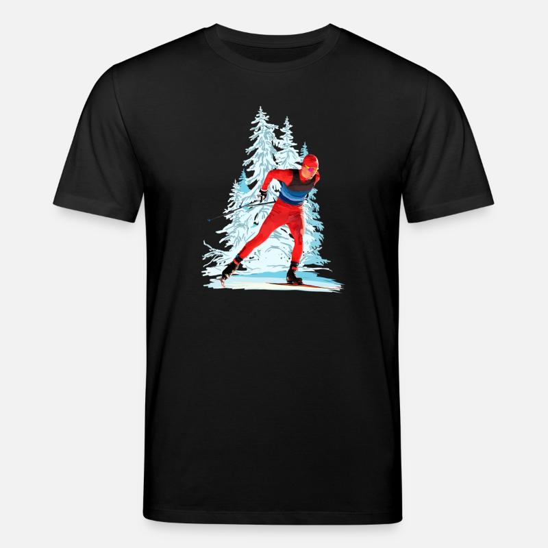 Skilanglauf - Stanley/Stella Unisex Bio-T-Shirt CREATOR - Schwarz
