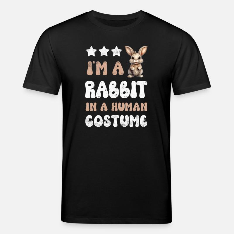 Rabbit Rabbit - Stanley/Stella CREATOR Unisex Organic T-Shirt - black
