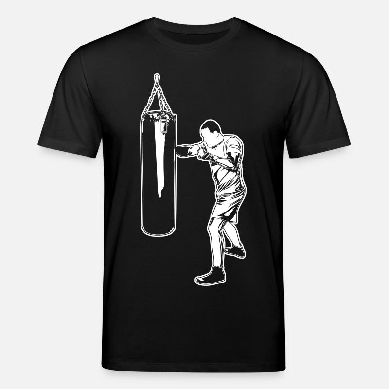 Dessin de boxe - T-shirt bio CREATOR Stanley/Stella Unisexe - noir