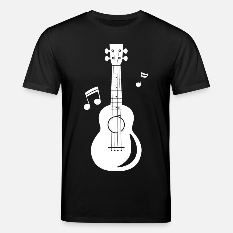 Ukulele Graphics - Stanley/Stella CREATOR Unisex Organic T-Shirt - black