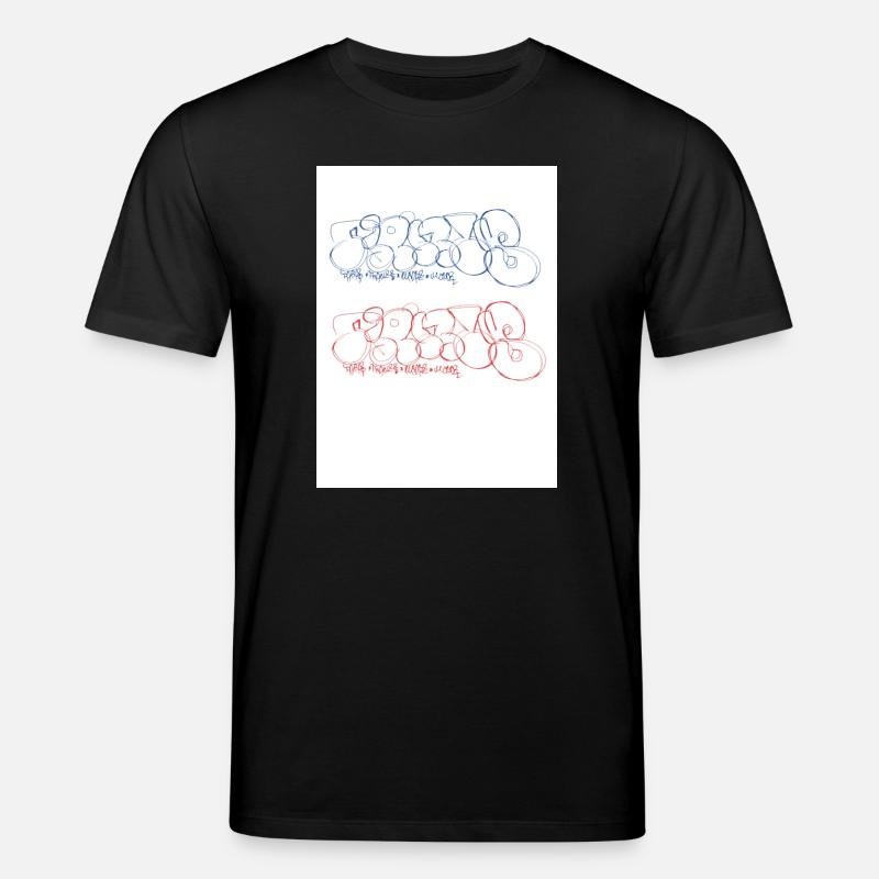 Paris Bubble Paris Throw-up Paris Graffiti - Stanley/Stella Unisex Bio-T-Shirt CREATOR  - Schwarz