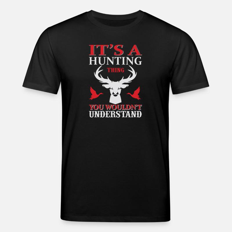 Es ist eine Sache unter Jägern - Stanley/Stella Unisex Bio-T-Shirt CREATOR - Schwarz
