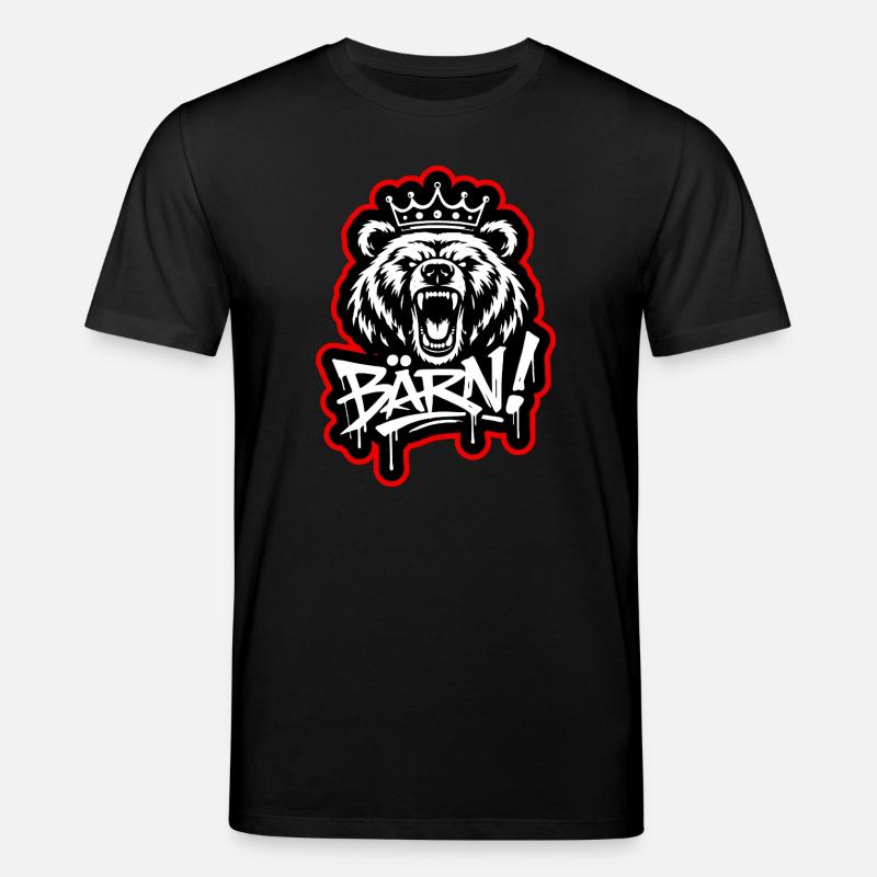 Bärn Graffiti King - Bern - Stanley/Stella Unisex Bio-T-Shirt CREATOR  - Schwarz
