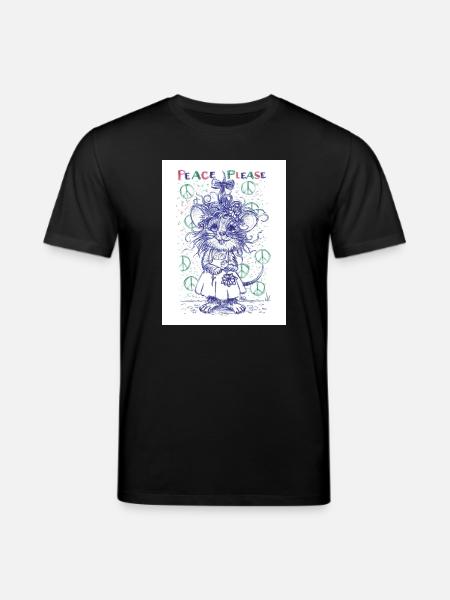 peaceplease - Stanley/Stella CREATOR Unisex Organic T-Shirt - black