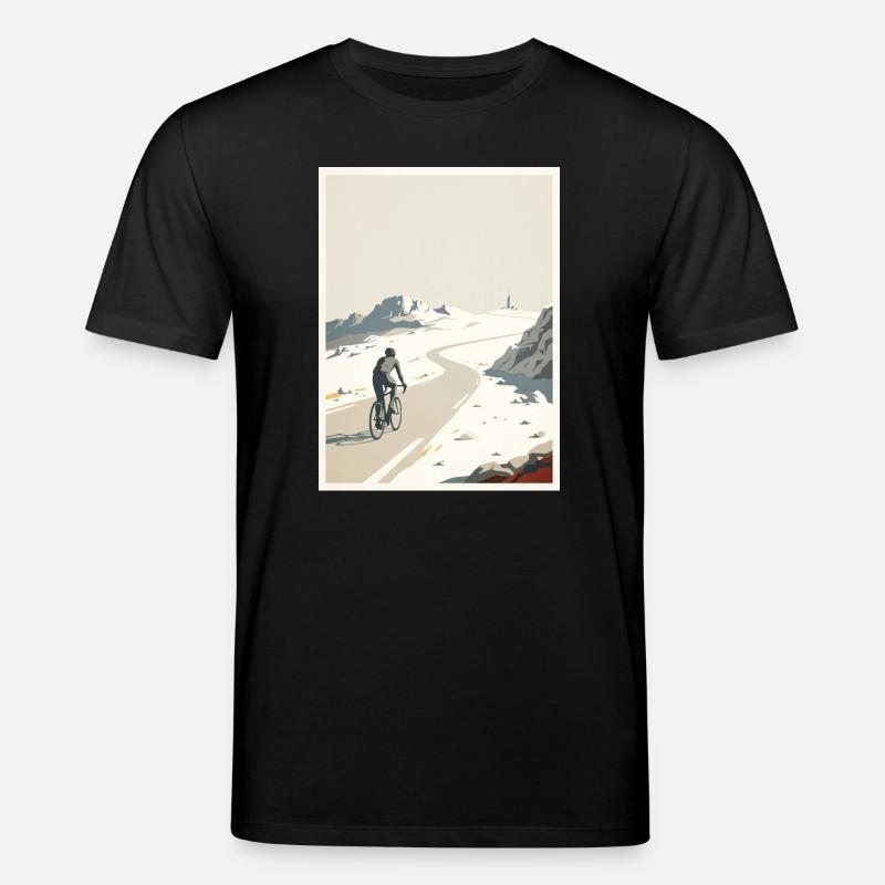 Summit Road - Souvenir du cyclisme - T-shirt bio CREATOR Stanley/Stella Unisexe - noir