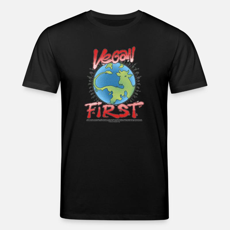 Vegan First - Stanley/Stella Unisex Bio-T-Shirt CREATOR  - Schwarz