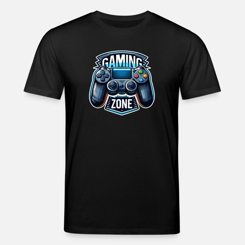 Gaming Zone - Controller Illustration - Stanley/Stella Unisex Bio-T-Shirt CREATOR  - Schwarz