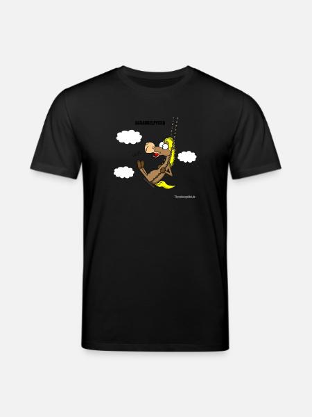 Schaukelpferd - Stanley/Stella Unisex Bio-T-Shirt CREATOR - Schwarz