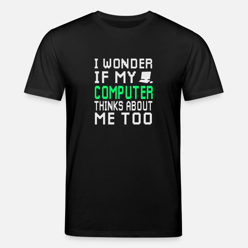 ordinateur - T-shirt bio CREATOR Stanley/Stella Unisexe - noir