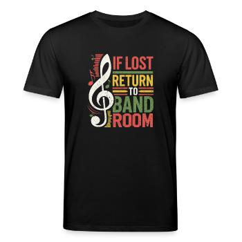 Design amusant pour les musiciens - T-shirt bio CREATOR Stanley/Stella Unisexe - noir - Devant - Alina (178cm) & Michal (187cm)