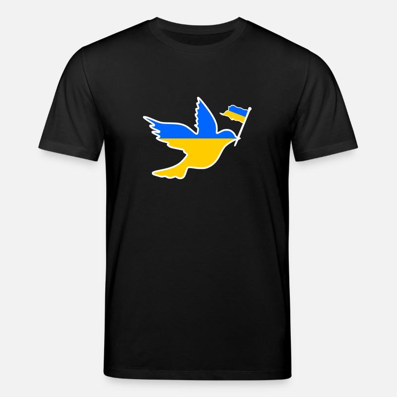 Ukraine - Stanley/Stella Unisex Bio-T-Shirt CREATOR  - Schwarz