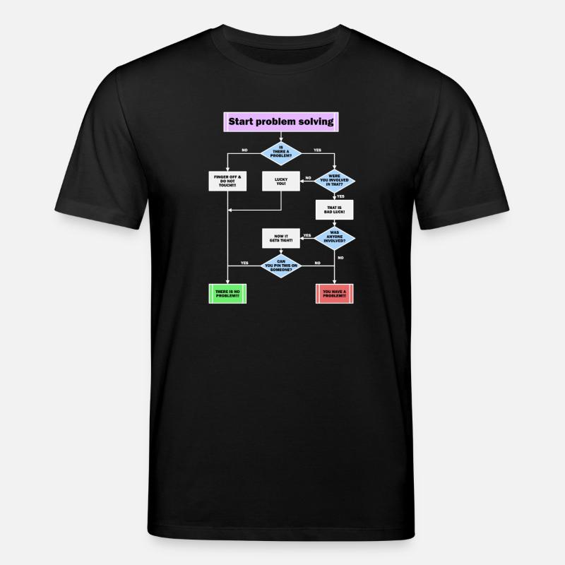 Problem solving - Stanley/Stella CREATOR Unisex Organic T-Shirt - black