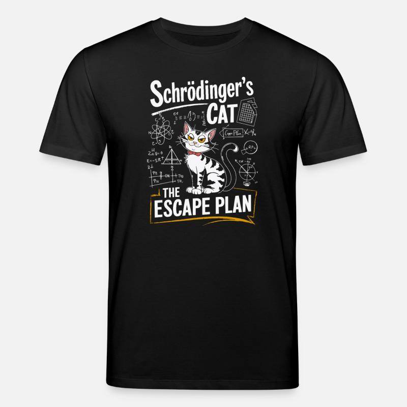 Schrödinger Cat: Der Fluchtplan - Stanley/Stella Unisex Bio-T-Shirt CREATOR - Schwarz