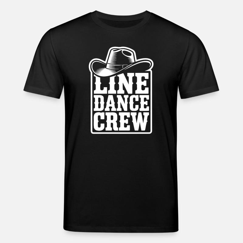 LineDance Crew Logo - Stanley/Stella Unisex Bio-T-Shirt CREATOR  - Schwarz