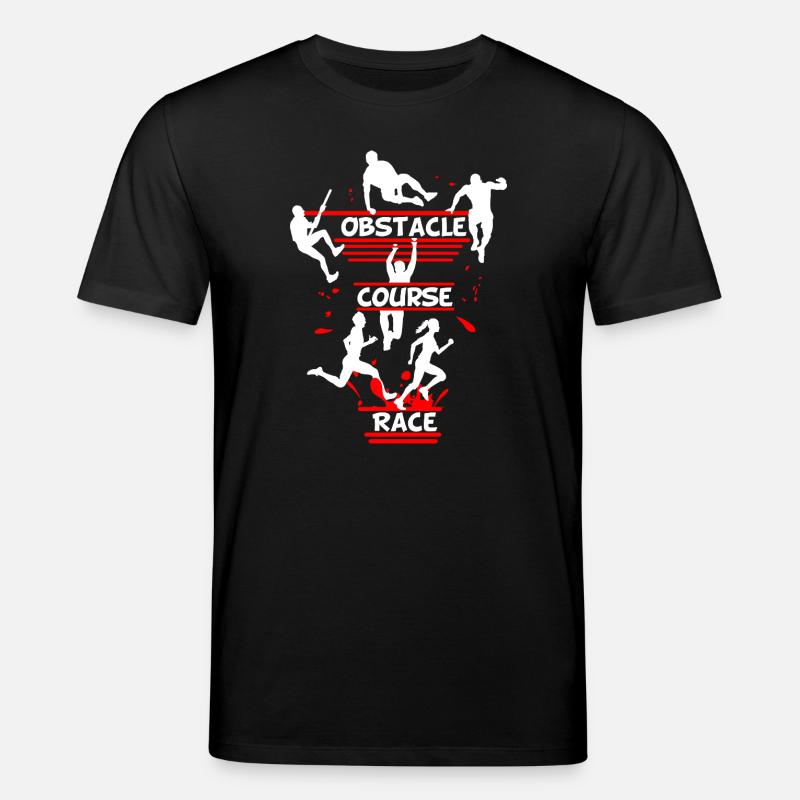 Course d’obstacles – Conception d’obstacles en ligne - T-shirt bio CREATOR Stanley/Stella Unisexe - noir