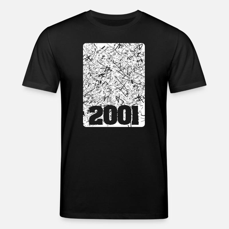 Numéro 2001 - T-shirt bio CREATOR Stanley/Stella Unisexe - noir